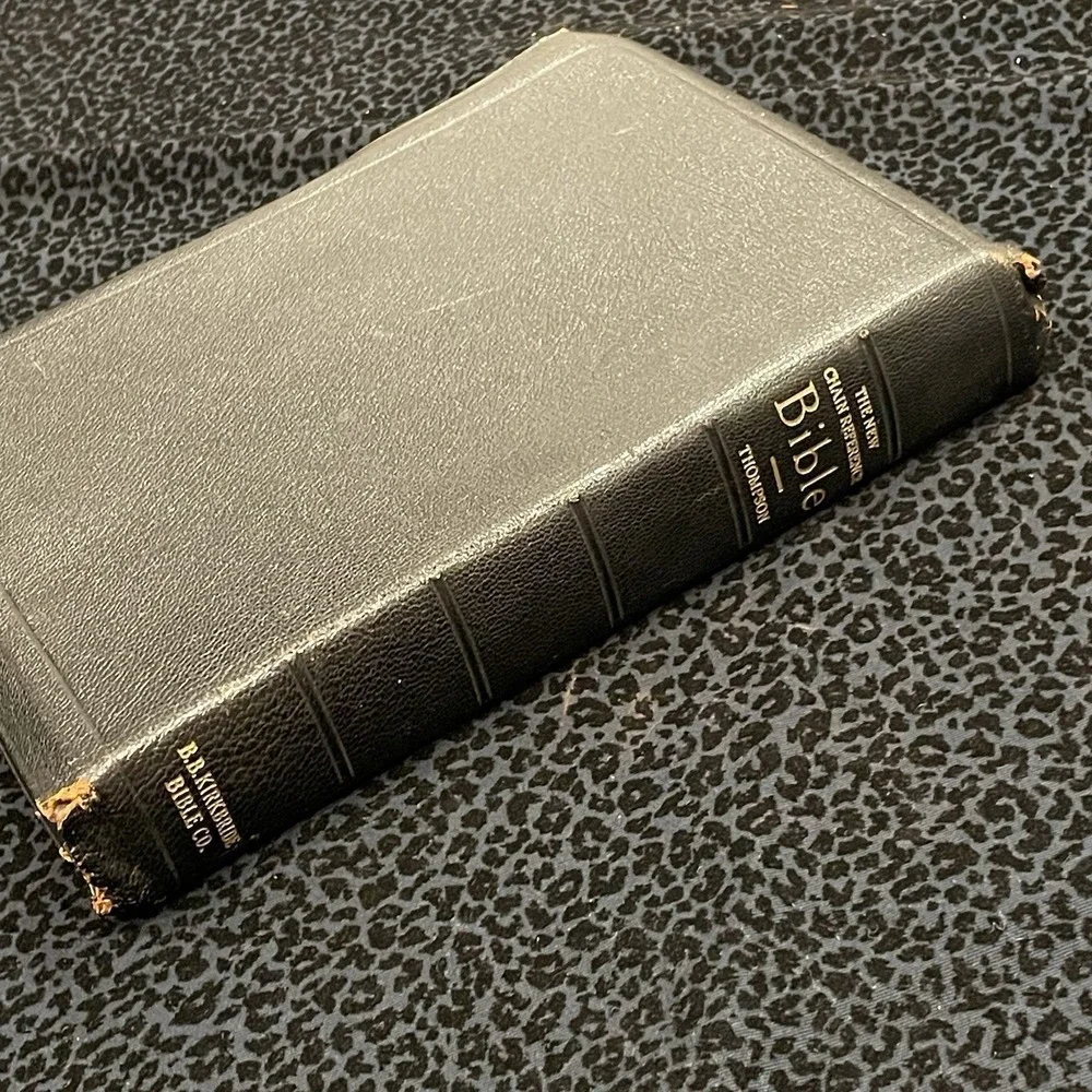 Thompson Chain Reference Bible KJV 1964 4th Improved Edition‎ Leather Case